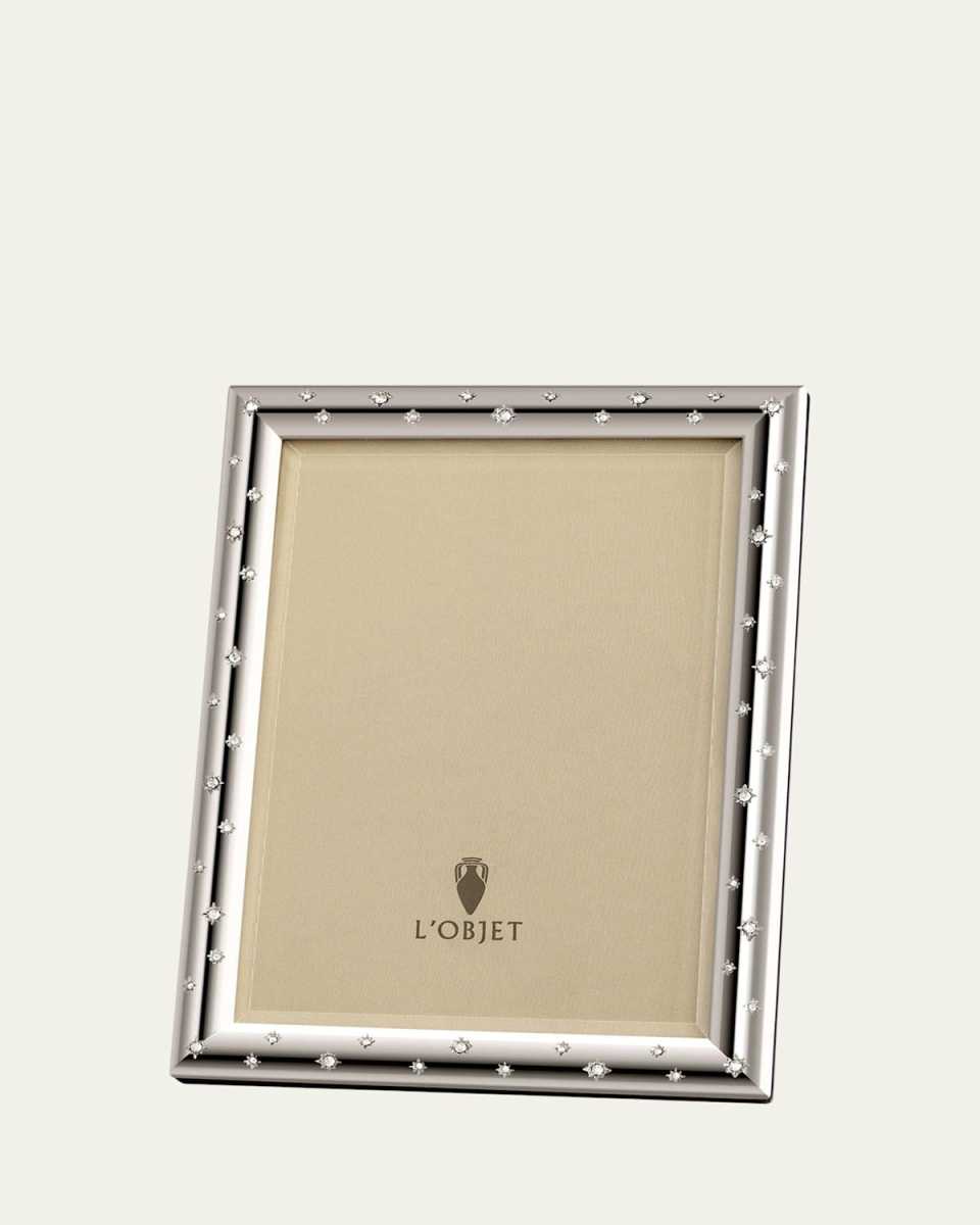 Stars Platinum Picture Frame, 5" x 7"